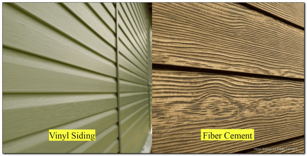 Fiber Cement vs. Vinyl Siding