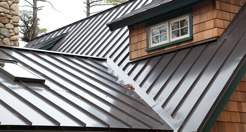 standing seam metal roof