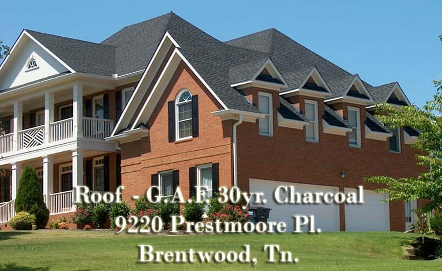 Residential Roofing Contractors Brentwood TN